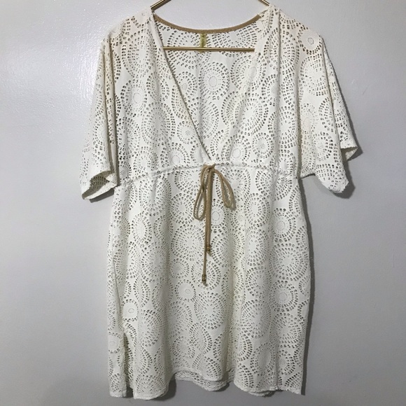 Vitamin A Other - Vitamin A Cable Crochet Swim Cover sz Small